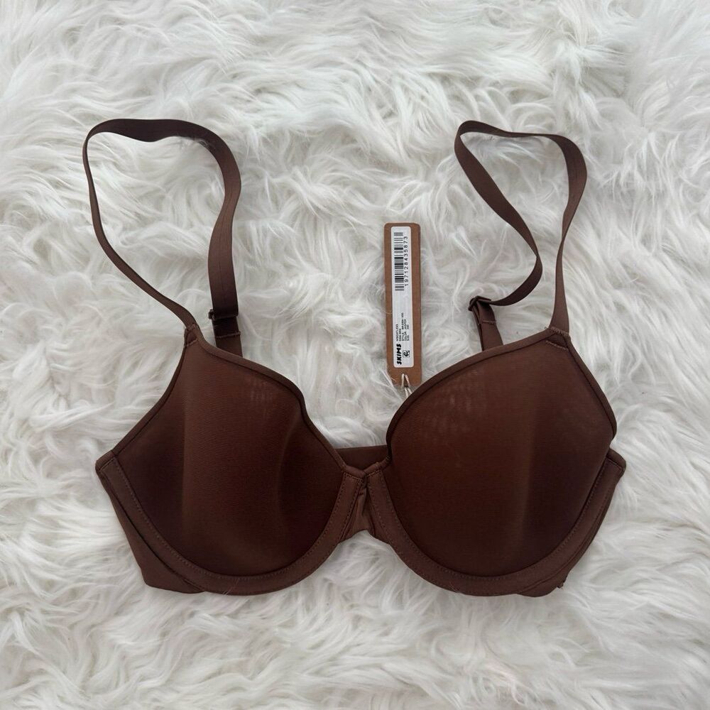 Skims Weightless Demi Bra Jasper Size 30D